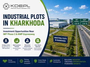 Industrial Plots in Kharkhoda: Investment Opportunities Near IMT Phase 2 & KMP Expressway